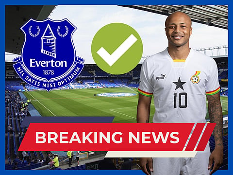 Sources: Everton work on signing Andre Ayew in out-of-window deal