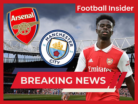 Sources: Arsenal end Man City bid to sign star after Bukayo Saka agrees terms