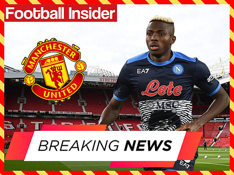 Sources: Man United eye Victor Osimhen deal after Tottenham move rejected