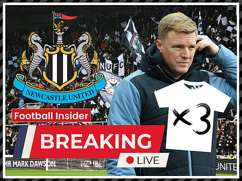 Sources: Newcastle three-man signing plan revealed