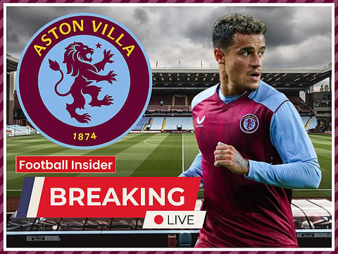 Sources: Aston Villa star Coutinho set to be out for up to a month
