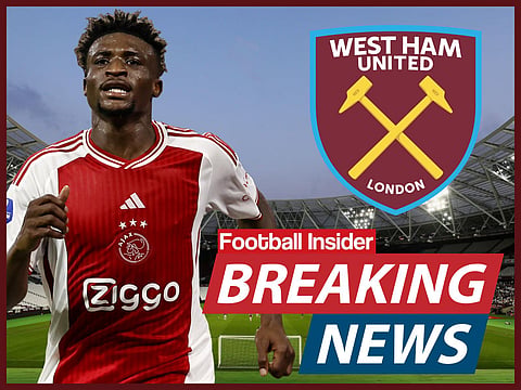 West Ham finalising Mohammed Kudus signing after late-night talks - sources