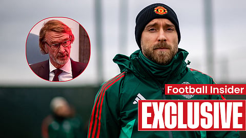 Christian Eriksen could leave Man United this summer.