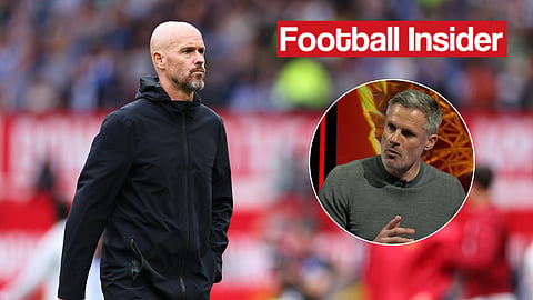Jamie Carragher raises new Erik Ten Hag claim at Manchester United. (Credit: Sky Sports)