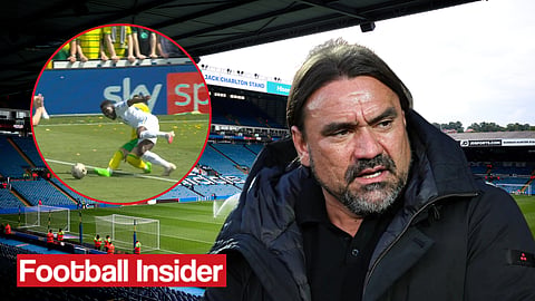 Leeds United winger Wilfried Gnonto controversy v Norwich. (Credit: Sky Sports)
