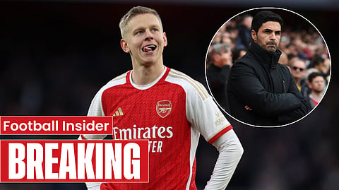 Arsenal plan to accept offer for 'unhappy' Oleksandr Zinchenko - sources