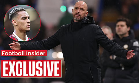 Man United tell Antony to find new club - sources