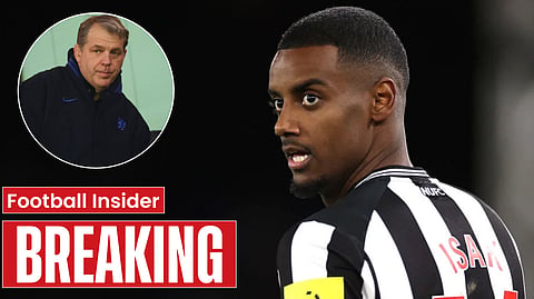 Alexander Isak responds to Newcastle-Chelsea swap deal talks