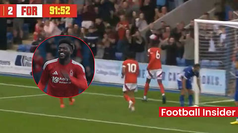 Nottingham Forest fans stunned by what Ibrahim Sangare has just done