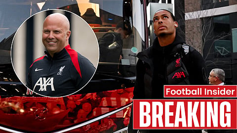 Virgil van Dijk responds to Liverpool talks update