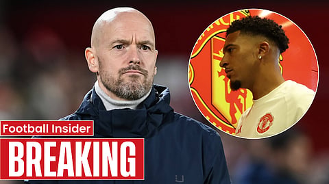 Man United working hard to agree Jadon Sancho deal - sources