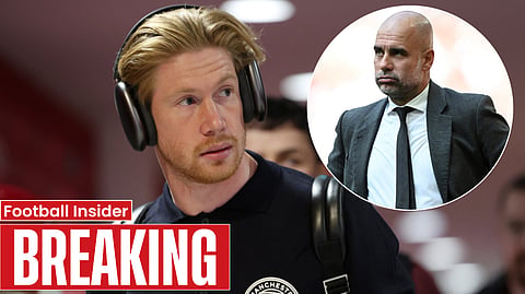 Kevin De Bruyne: Man City contract update after new injury blow - sources