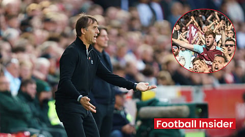 Julen Lopetegui to be the first manager sacked this season - West Ham fans react