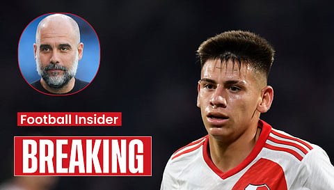 Claudio Echeverri is joining Man City in January - O'Rourke