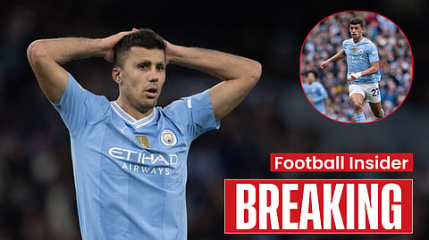 Man City set to replace injured Rodri with two stars - sources