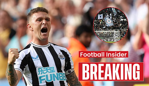 Newcastle fans wowed by Kieran Trippier as touchline footage drops online