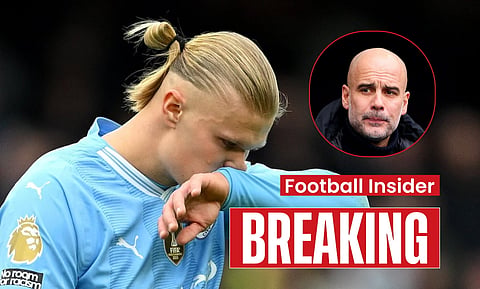 Erling Haaland sends message to Man City fans after shock development