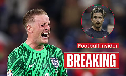 Jack Grealish sends message to Jordan Pickford as full stats emerge