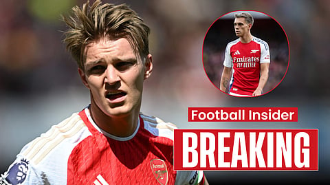 Martin Odegaard reacts to Leandro Trossard pride after Arsenal milestone