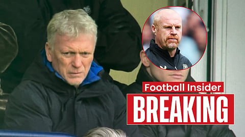David Moyes spotted amid Everton and Wolves links: 'Look who's in the crowd'