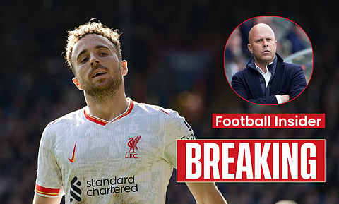 Diogo Jota shares fitness update in Liverpool training ground message
