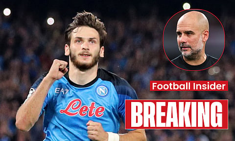 Kvicha Kvaratskhelia to Man City: O'Rourke shares 'big' update today