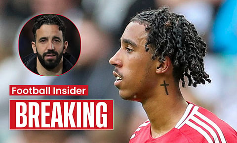 Leny Yoro sends message to Man United fans after injury development