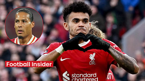 Virgil van Dijk reacts to new Luis Diaz message at Liverpool