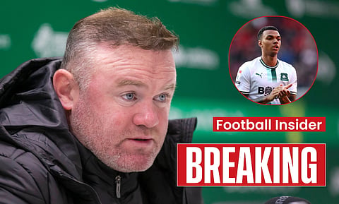 Plymouth Argyle told 'sack Wayne Rooney now' after 'huge' exit news