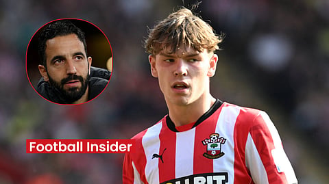 Tyler Dibling posts Man United image amid Southampton transfer speculation