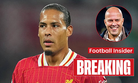Van Dijk sends five-word message after Liverpool bust-up