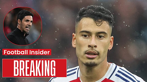 Gabriel Martinelli sends message to Arsenal teammates after Leicester drama