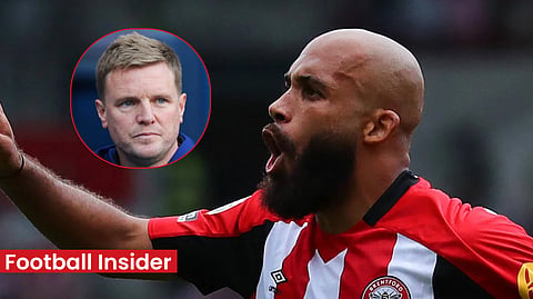 Bryan Mbeumo sends two-word Brentford message amid Newcastle speculation