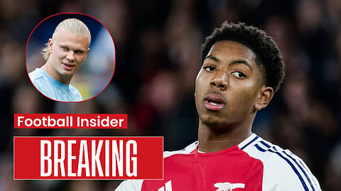 Myles Lewis-Skelly mocks Erling Haaland in controversial new Arsenal message
