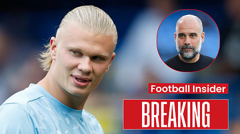 Erling Haaland sends message to Man City fans after shattering injury blow