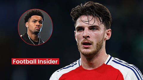 Declan Rice sends message to Ethan Nwaneri after Arsenal latest, Saliba responds