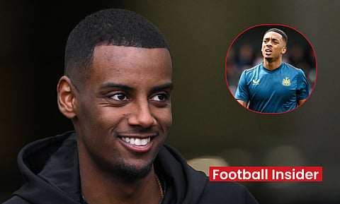 Alexander Isak sends message to Joe Willock after "appalling abuse"