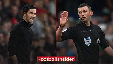 'Michael Oliver situation is out of control' after Arsenal bust-up