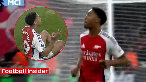 Arsenal fans love what Myles Lewis-Skelly did in Erling Haaland jab v Man City