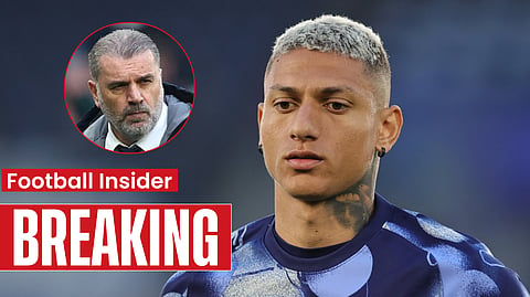 'Richarlison certain to leave Tottenham' amid 'David Moyes talks'