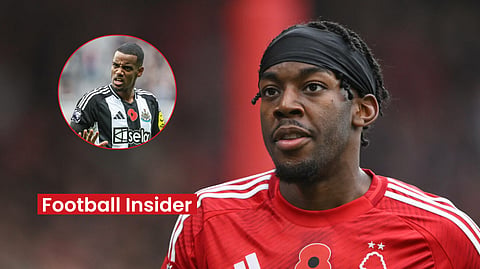 Nottingham Forest stars react after Anthony Elanga shares Alexander Isak image