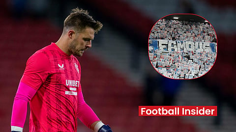 Jack Butland sends message to fans after shock Rangers win at Celtic