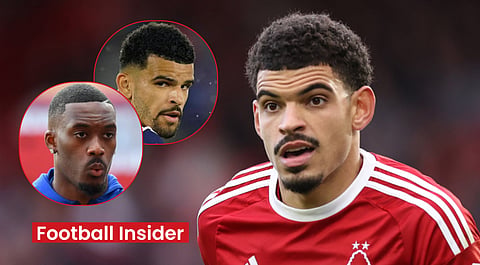 Dominic Solanke and Hudson-Odoi react to Gibbs-White's message after initial snub