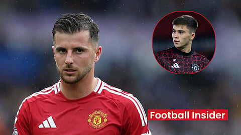 Mason Mount sends four-word message to Harry Amass after Man United debut