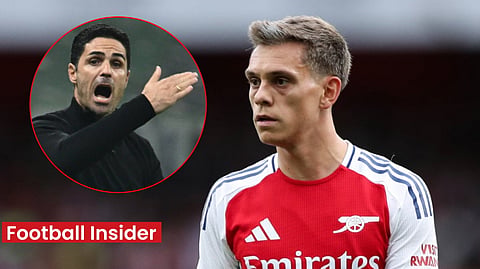 Arsenal fans explode at 'embarrassing' Trossard after what he did v Man United