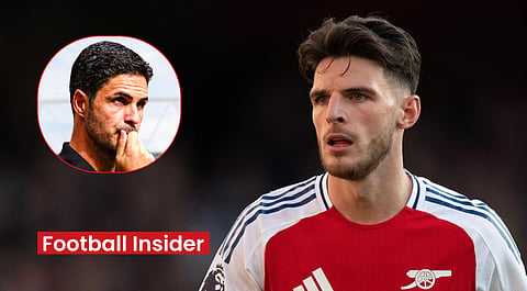 Declan Rice sends heartfelt message to Arsenal fans after PSG defeat