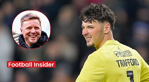James Trafford posts 'brilliant' Burnley message after Newcastle concrete offer news