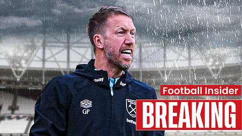 'Graham Potter is not happy at West Ham' after raging in front of journalists