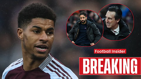 'Marcus Rashford backed for perfect Aston Villa return, trust gone at Man United'