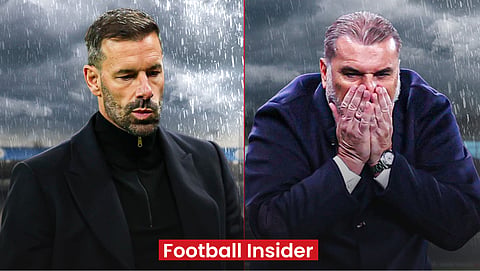 Van Nistelrooy, Postecoglou: Premier League manager sack race update